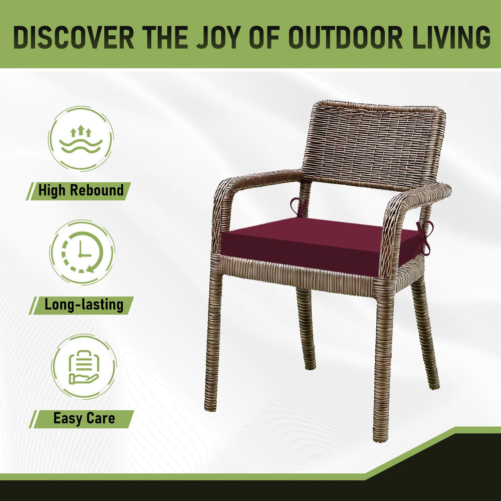 Basic Beyond Outdoor Chair Cushions set of 2 packaging