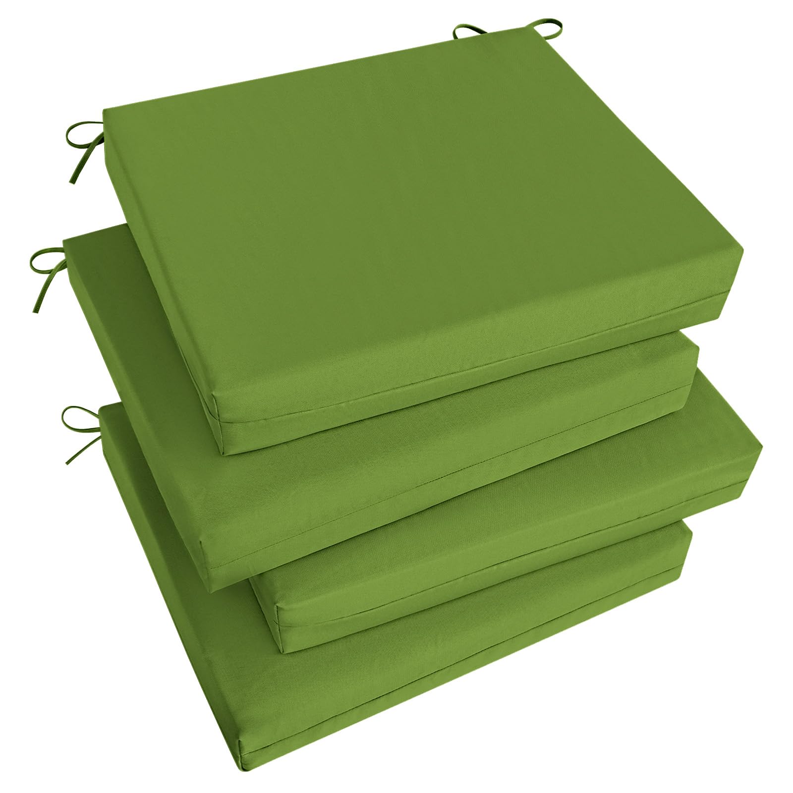 Basic Beyond Outdoor Chair Cushions Set of 4 in grass green