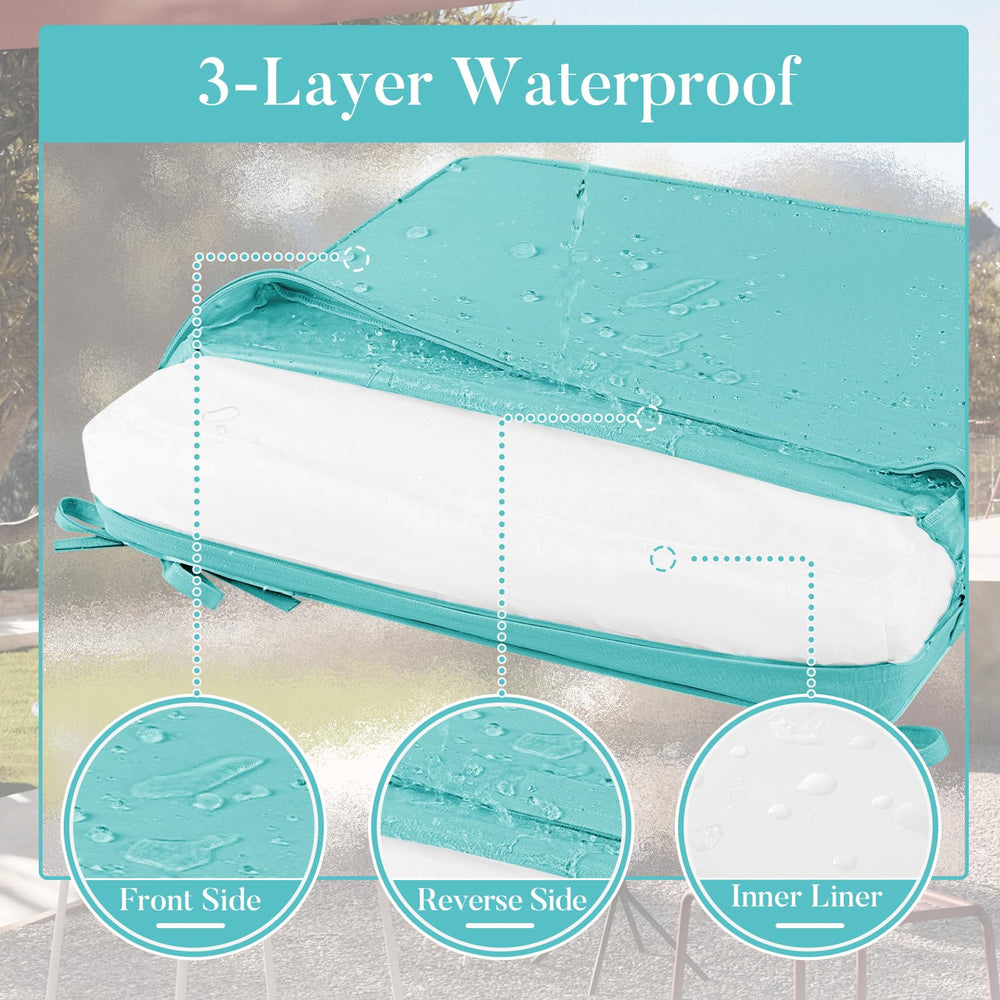 Basic Beyond Outdoor Chair Cushions with ties