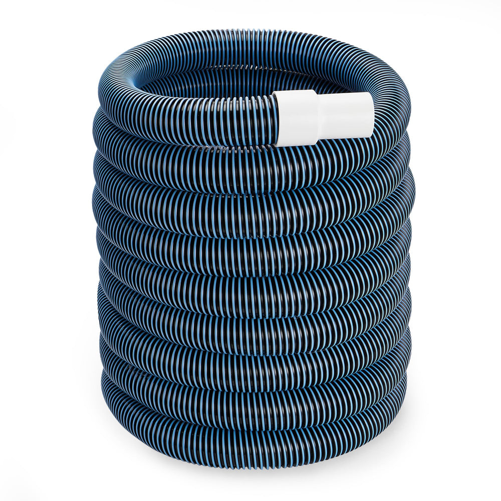 Basics Pool Vacuum Hose 30ft in blue, flexible design