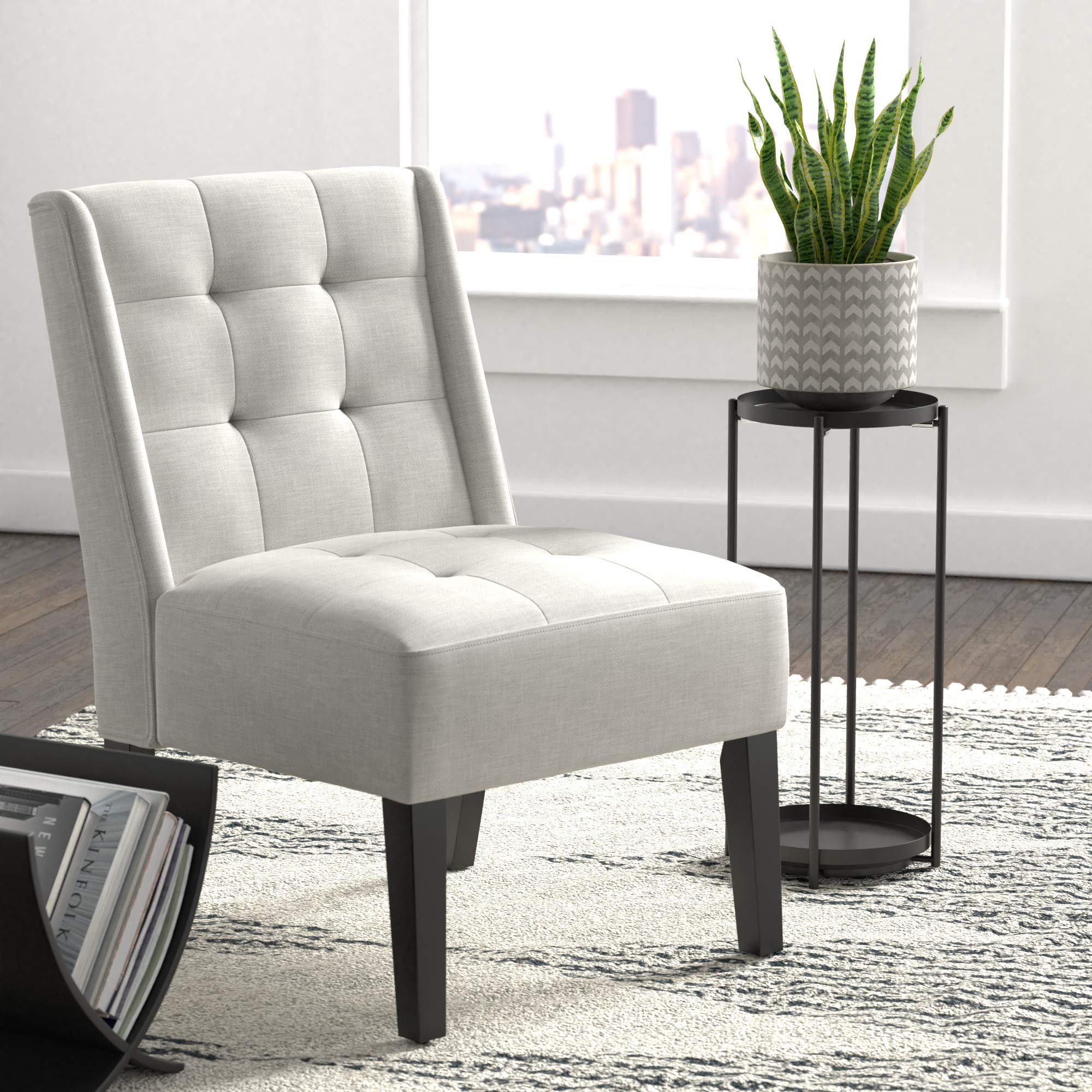Basics Two-Tier Plant Stand packed in box