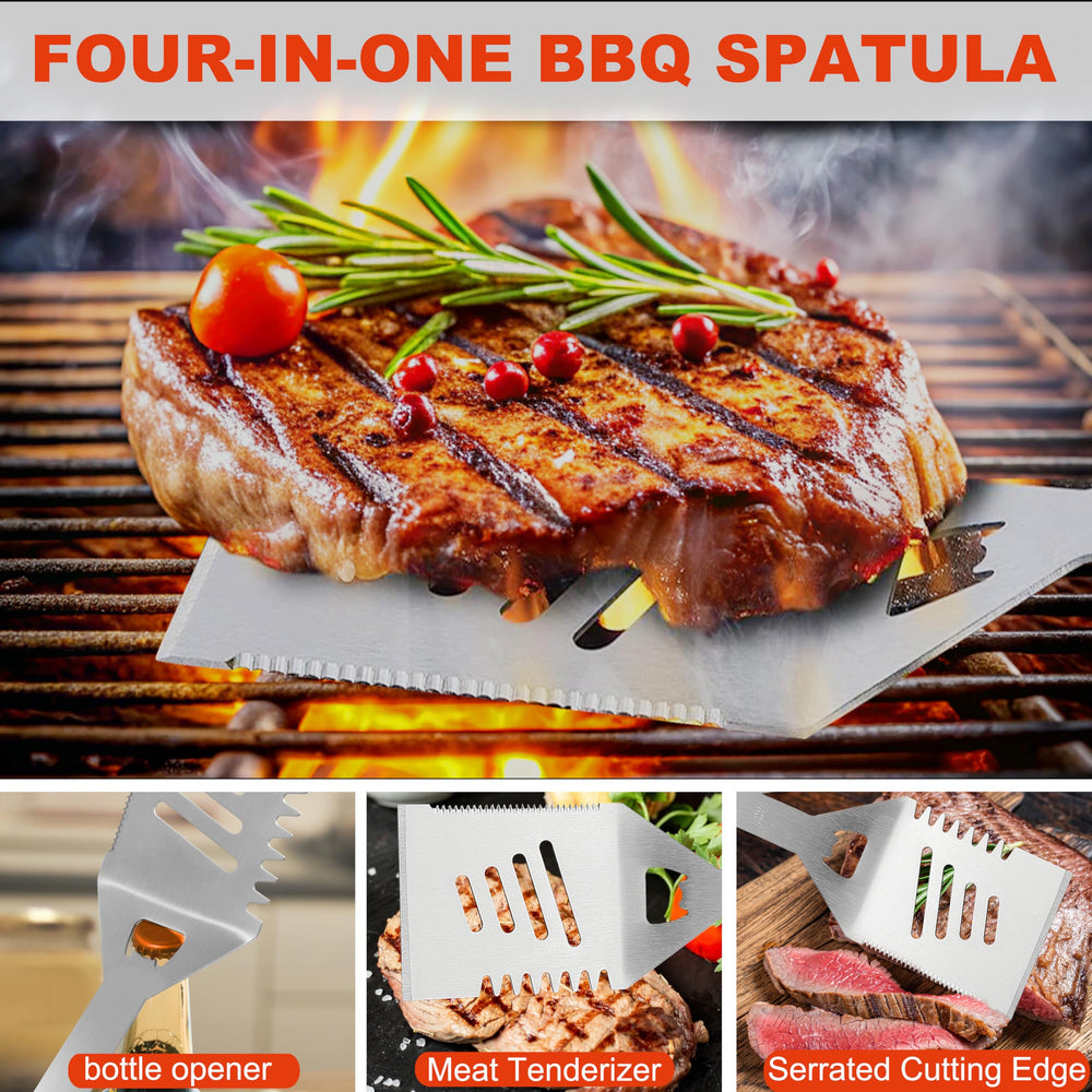 Basting brush and corkscrew included in Grilljoy BBQ Set