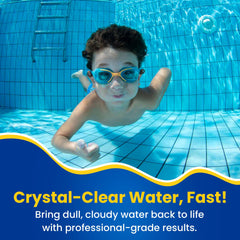 Bastion Pool Clarifier 64 oz with label details
