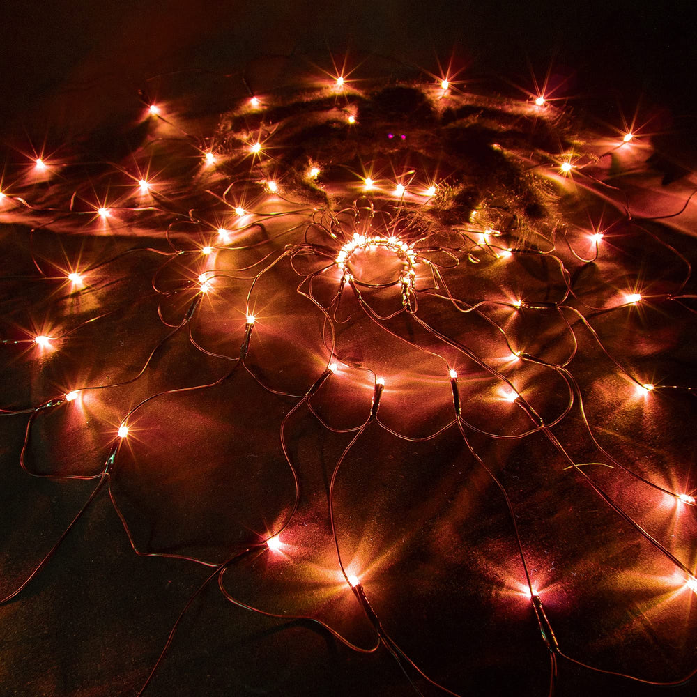 Battery compartment of FUNPENY spider web lights