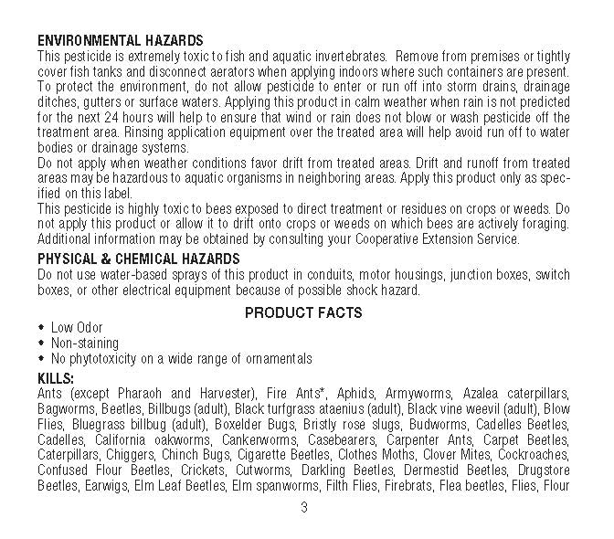 Bayer Tempo SC Ultra Insecticide application with sprayer