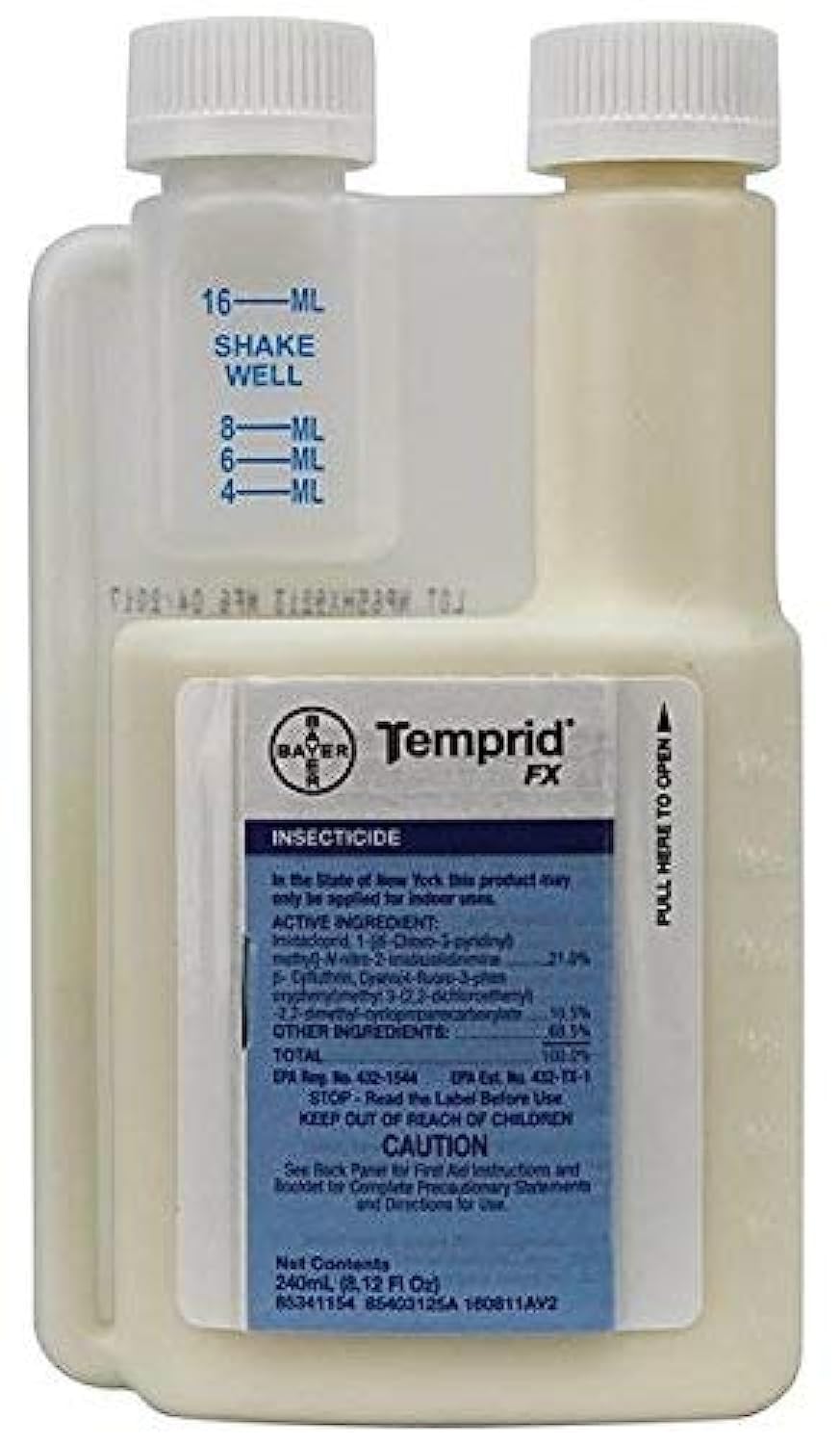 Bayer Temprid FX Insecticide 240ML bottle front view with label