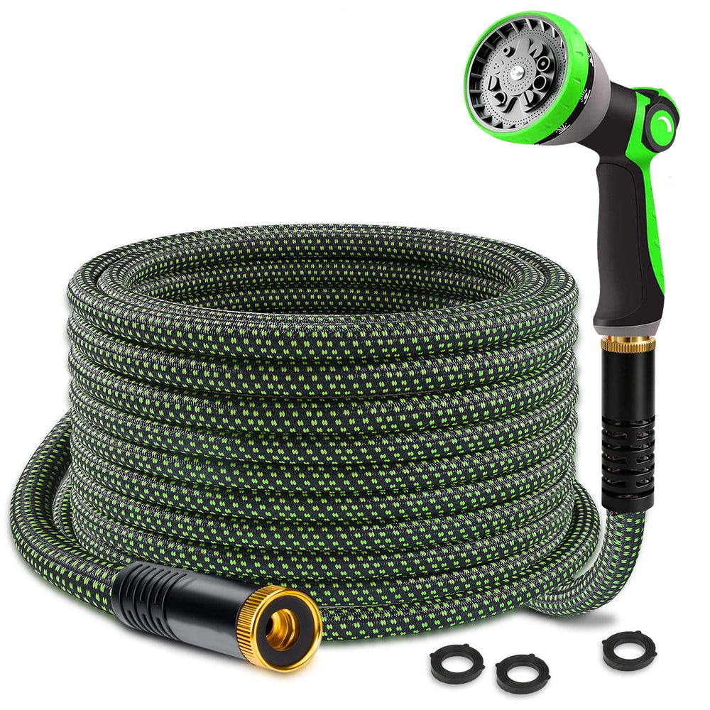 BazeSync 25FT Garden Hose green model front view
