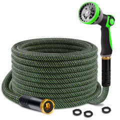 BazeSync 25FT Garden Hose green model front view