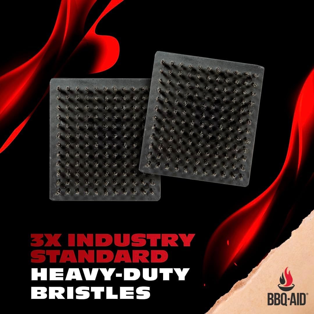 BBQ-Aid Grill Brush packaging front view