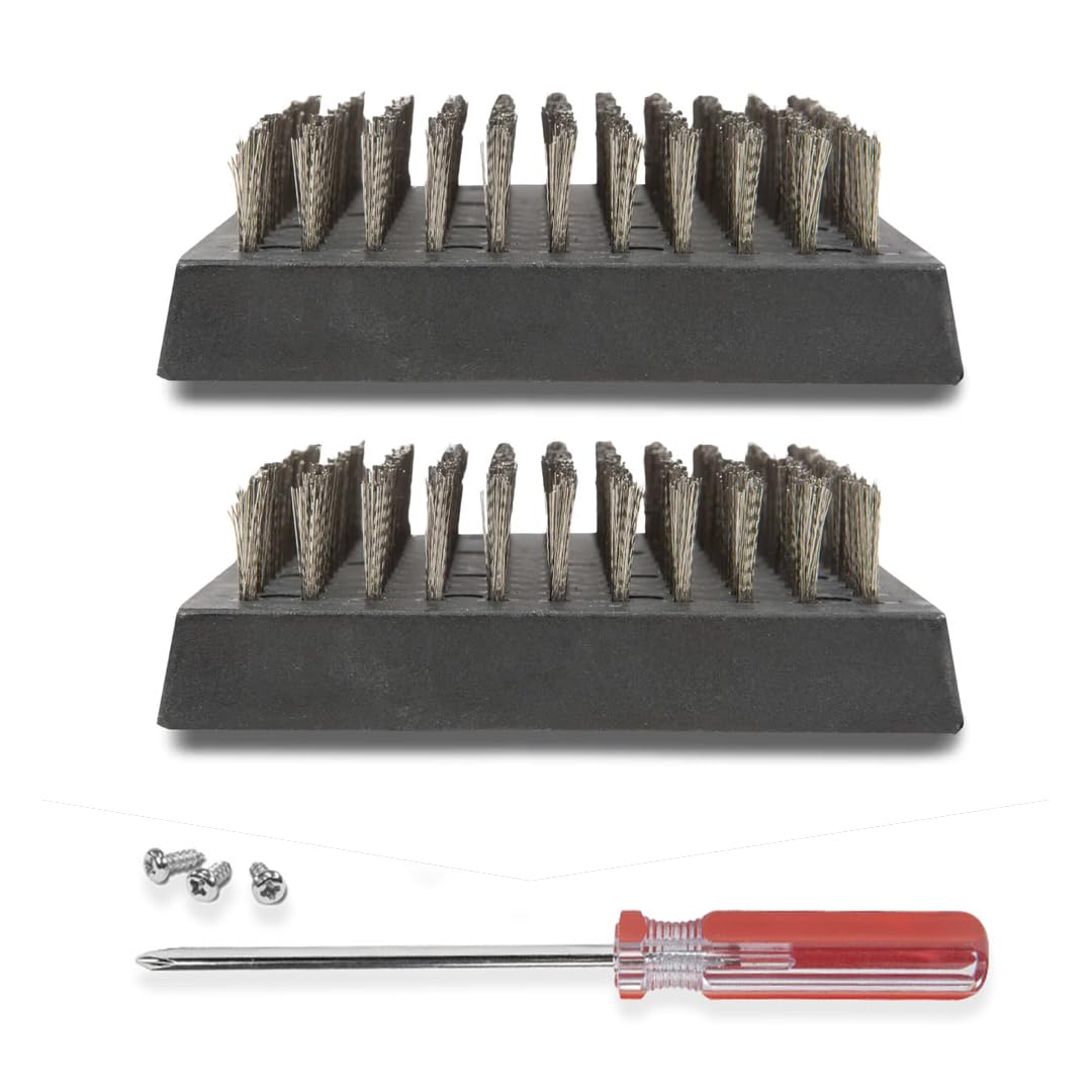 BBQ-Aid Wire Grill Brush Replacement Heads front view