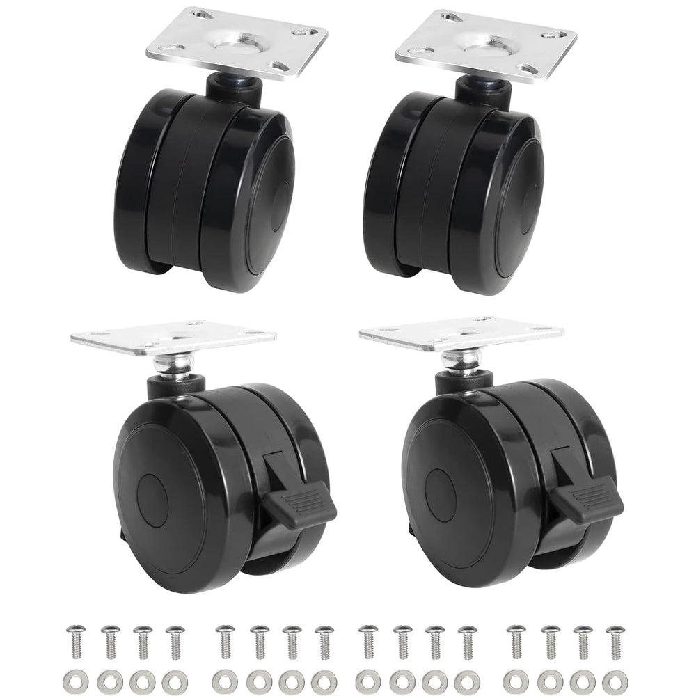 BBQ Future 4 Pack Locking Caster Set for Weber Spirit Grills