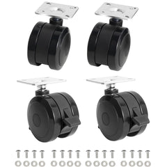 BBQ Future 4 Pack Locking Caster Set for Weber Spirit Grills