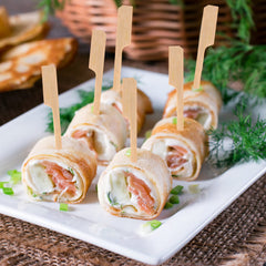 BBQStyle bamboo skewers in packaging
