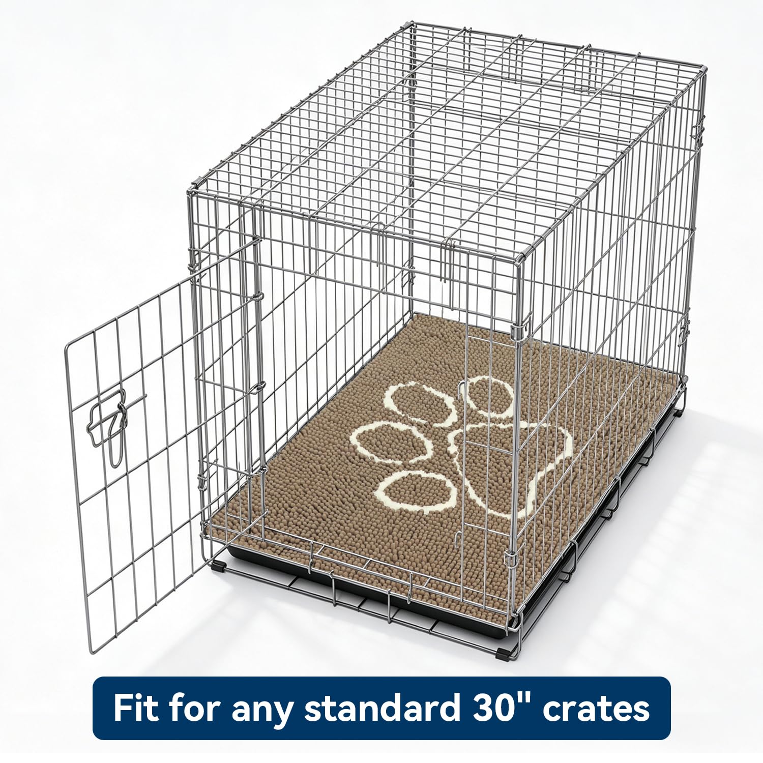 Bcoimo Dog Door Mat 30"x20" packaging display