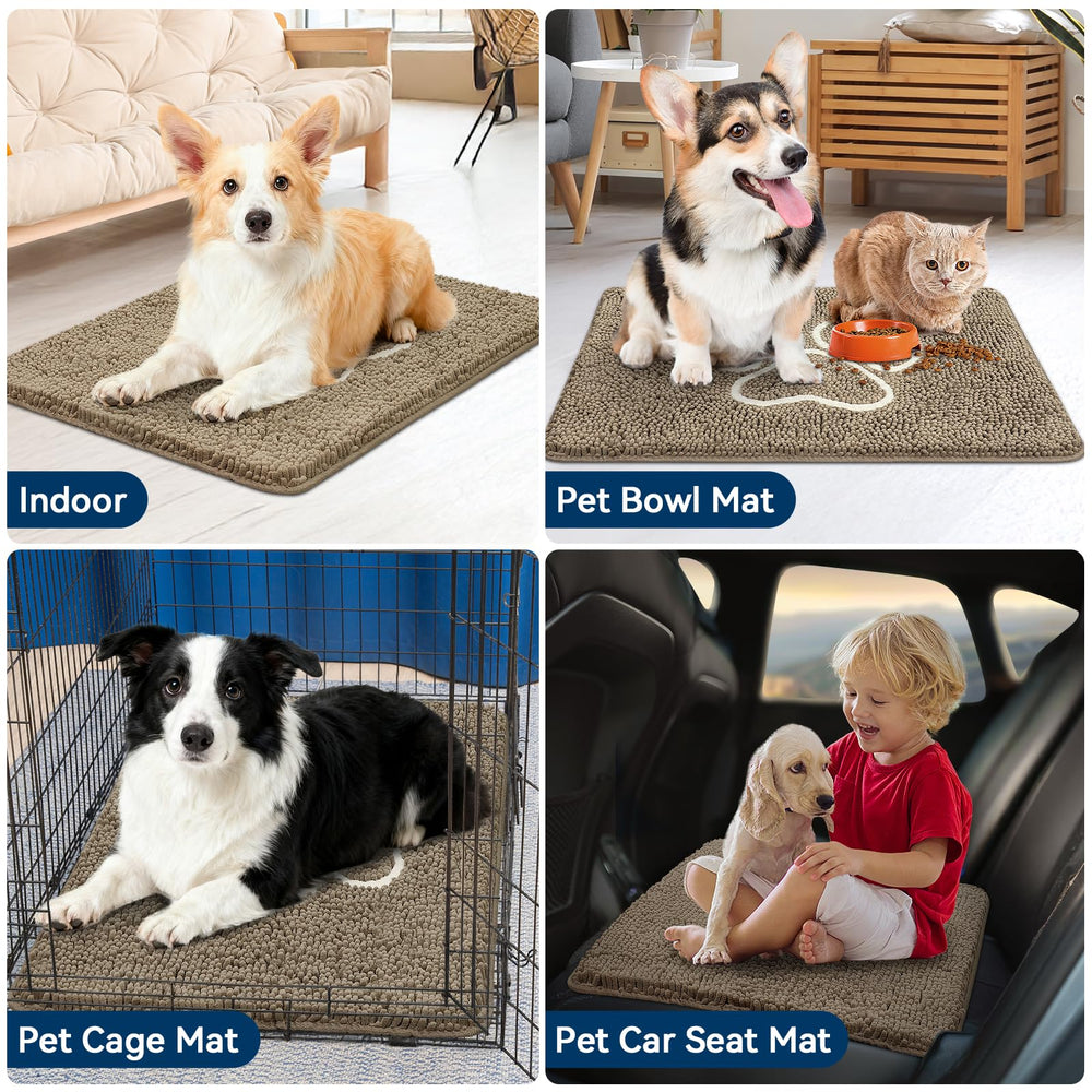 Bcoimo Dog Mat rolled up for storage