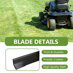 BCQNXX High Lift Mower Blades close-up of cutting edge