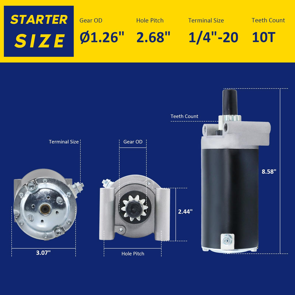 BDELI Starter showing part number 5801N