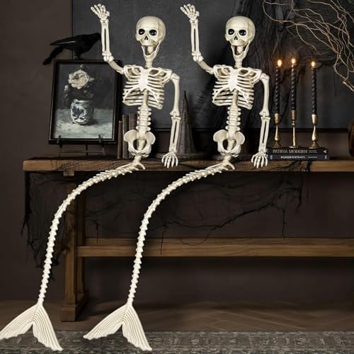 BEABOO 52-inch mermaid skeleton front view