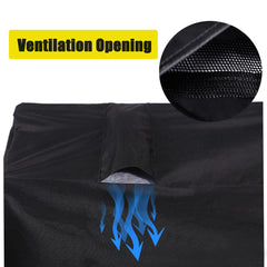 BeadChica Pool Heater Cover side view with dimensions