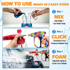 BEAR FORCE Pressure Washer Spray Gun side view