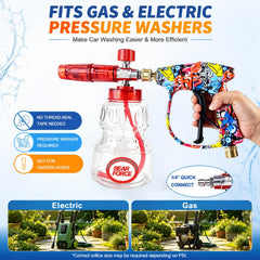 BEAR FORCE Spray Gun and Foam Cannon kit packaging
