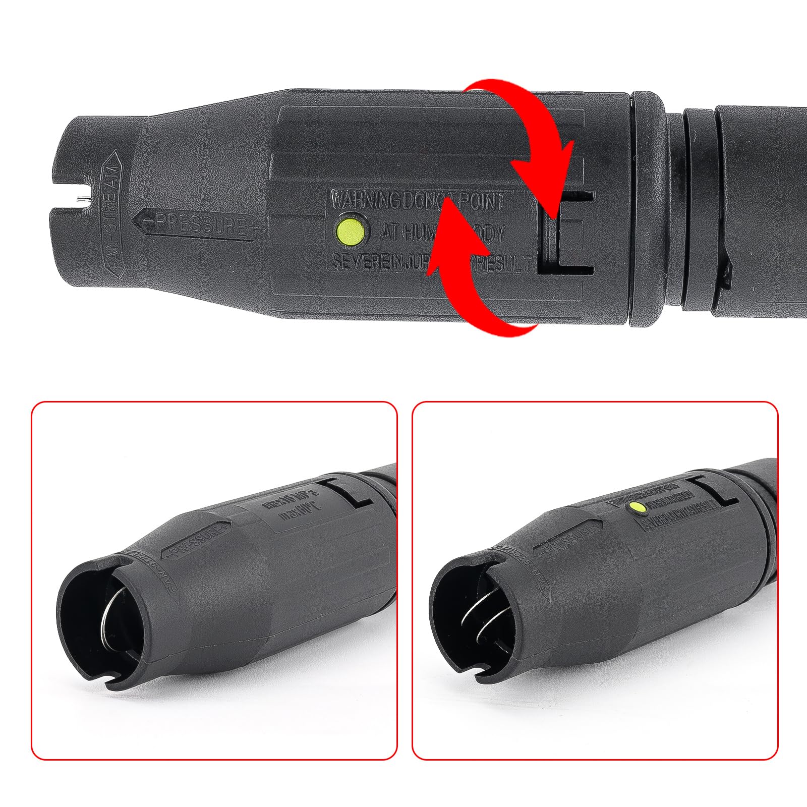 BEAR FORCE Spray Gun with adjustable nozzle