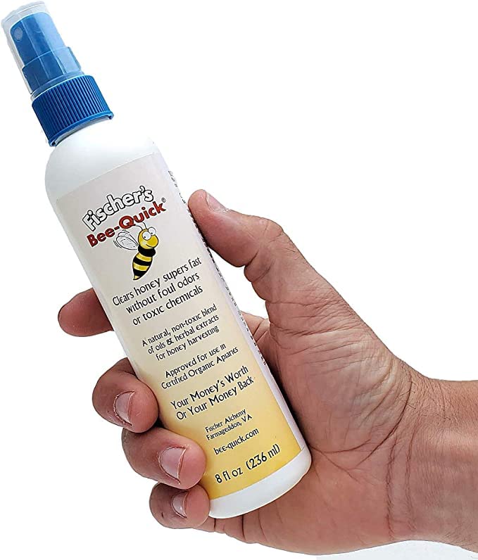 Bee-Quick 8 oz bottle with pump spray nozzle