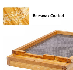 BeeCastle Beehive Screened Bottom Board dimensions illustration