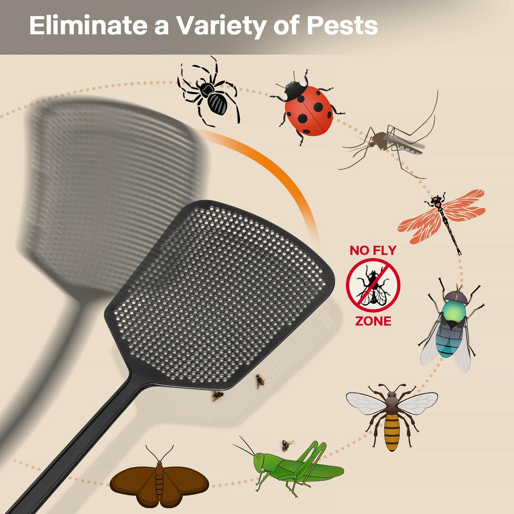 Begonia Fly Swatters hanging for storage