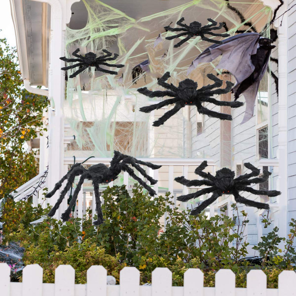 BEIGUO Halloween spider set in outdoor decoration display