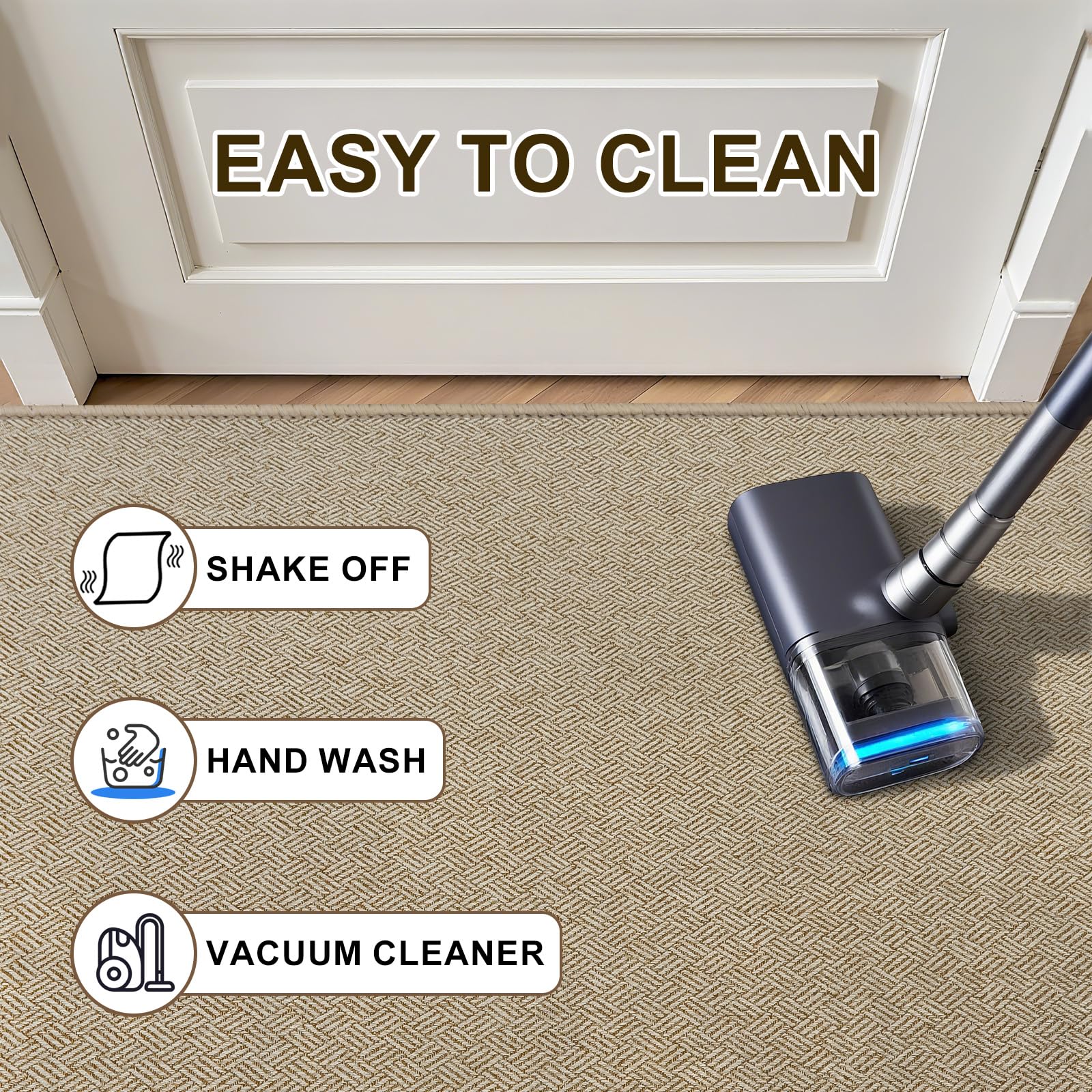 BEISIFLOOR door mat in kitchen setting