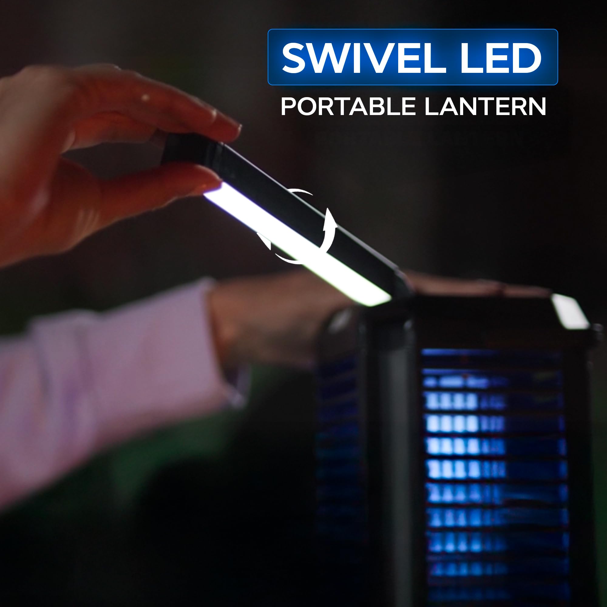 Bell+Howell Rogue Bug Zapper with UV light activated