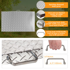 BELLATOR Griddle Cover used as a serving tray