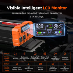 BELTTT 1500W inverter with LCD display