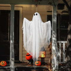 Bendable arms of JOYIN Halloween ghost in mid-air