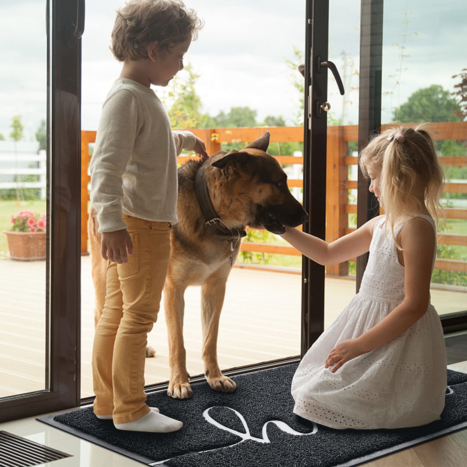BeneathYourFeet Door Mat clean and easy maintenance