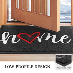 BeneathYourFeet Door Mat in a patio setting