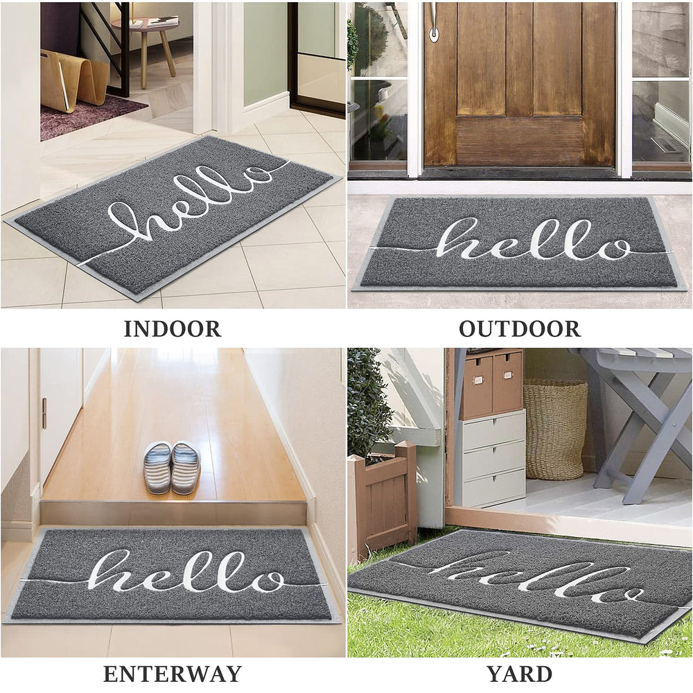BeneathYourFeet Welcome Mat dimensions displayed