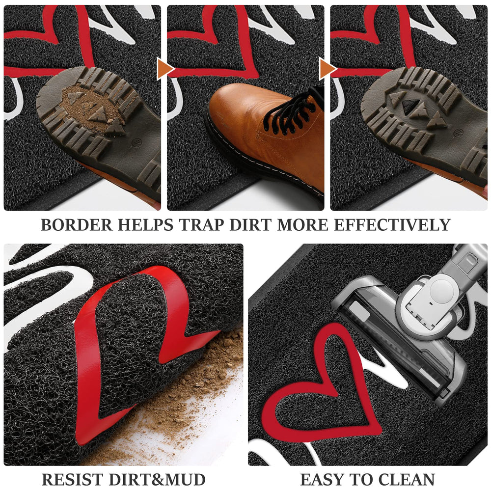 BeneathYourFeet Welcome Mat in front of a door