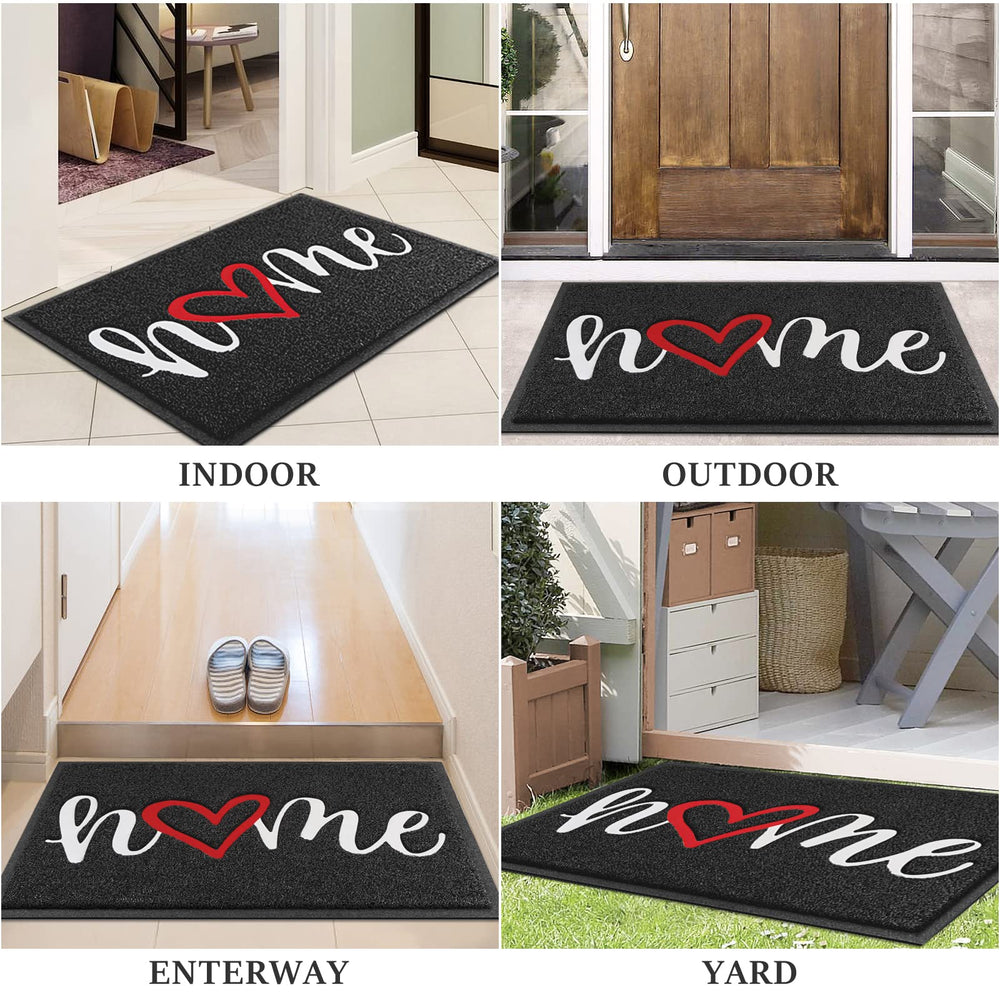 BeneathYourFeet Welcome Mat showing size comparison