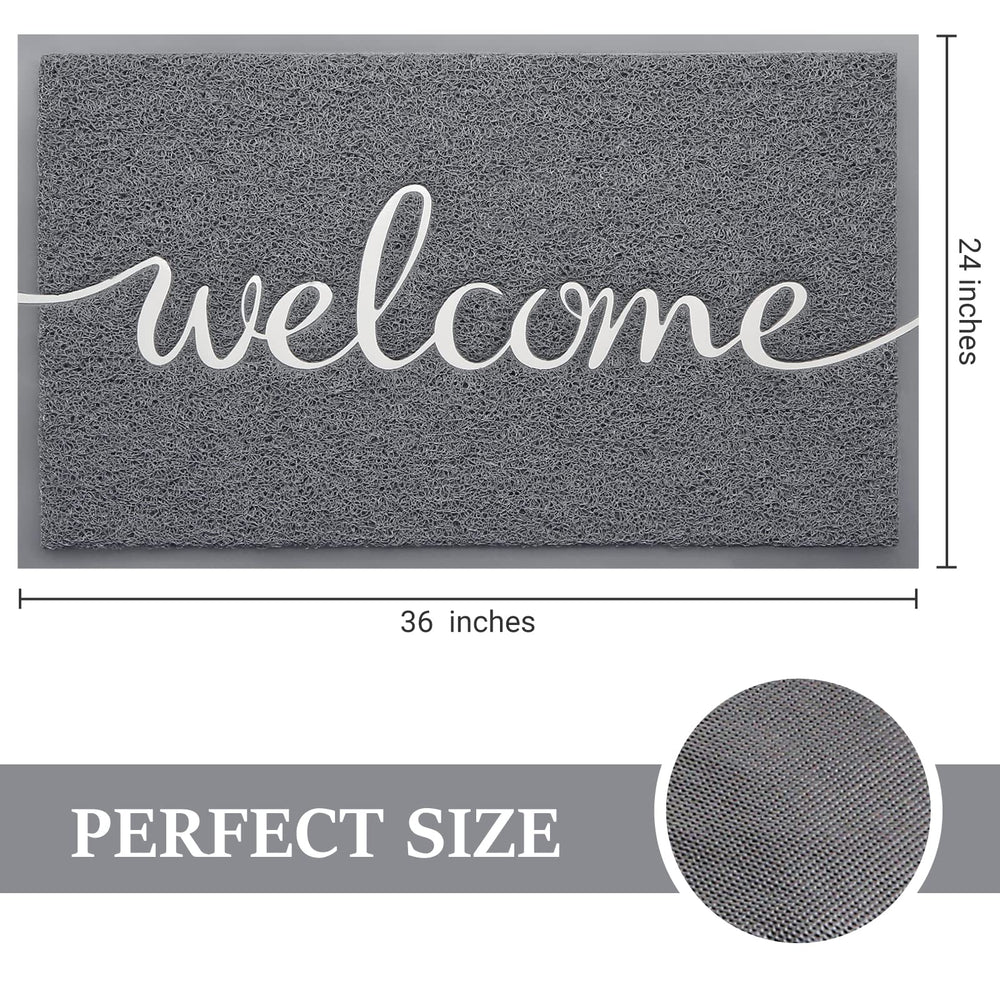 BeneathYourFeet Welcome Mat side view showing low profile