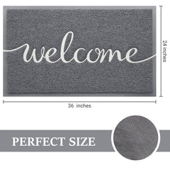 BeneathYourFeet Welcome Mat side view showing low profile