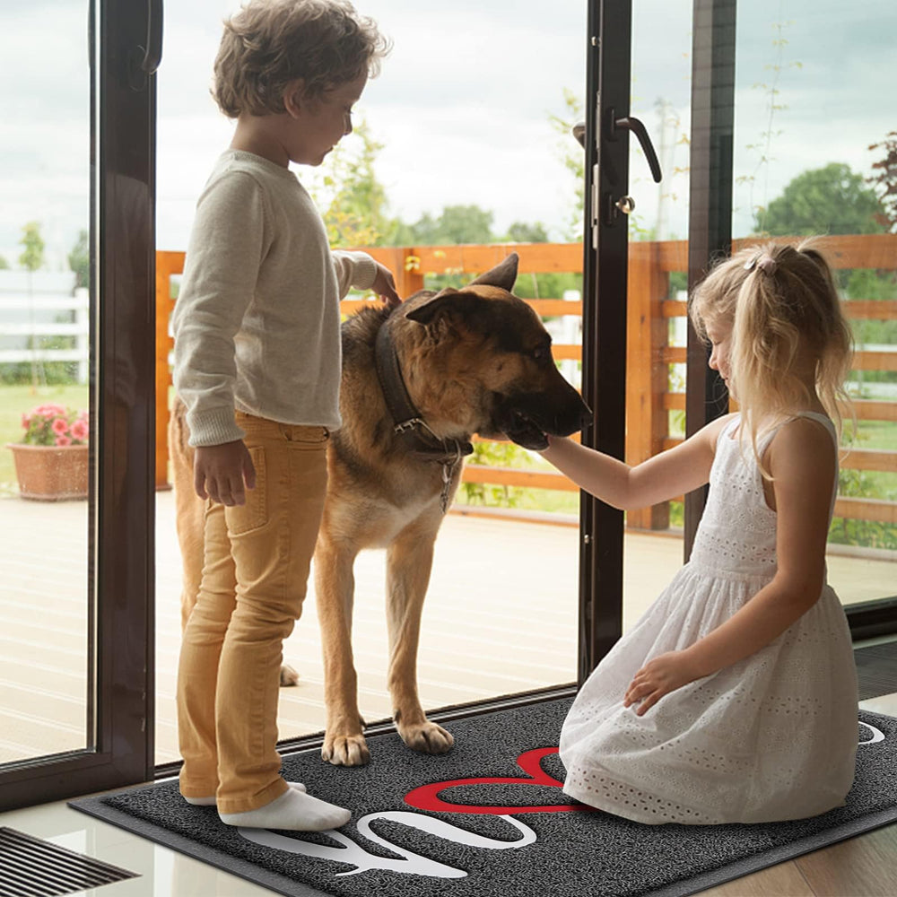 BeneathYourFeet Welcome Mat with dirt removed from shoes