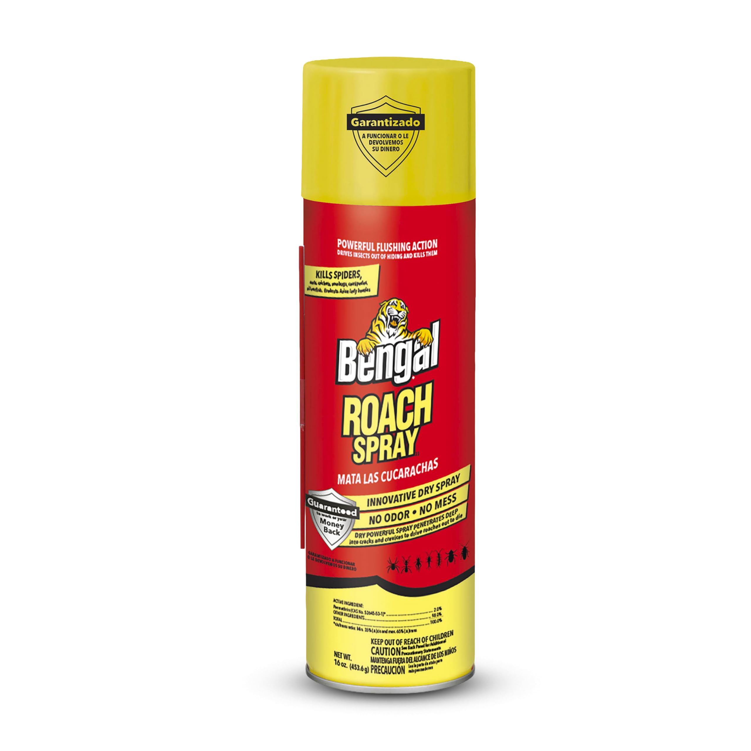 Bengal Roach Spray 9 oz aerosol can front view