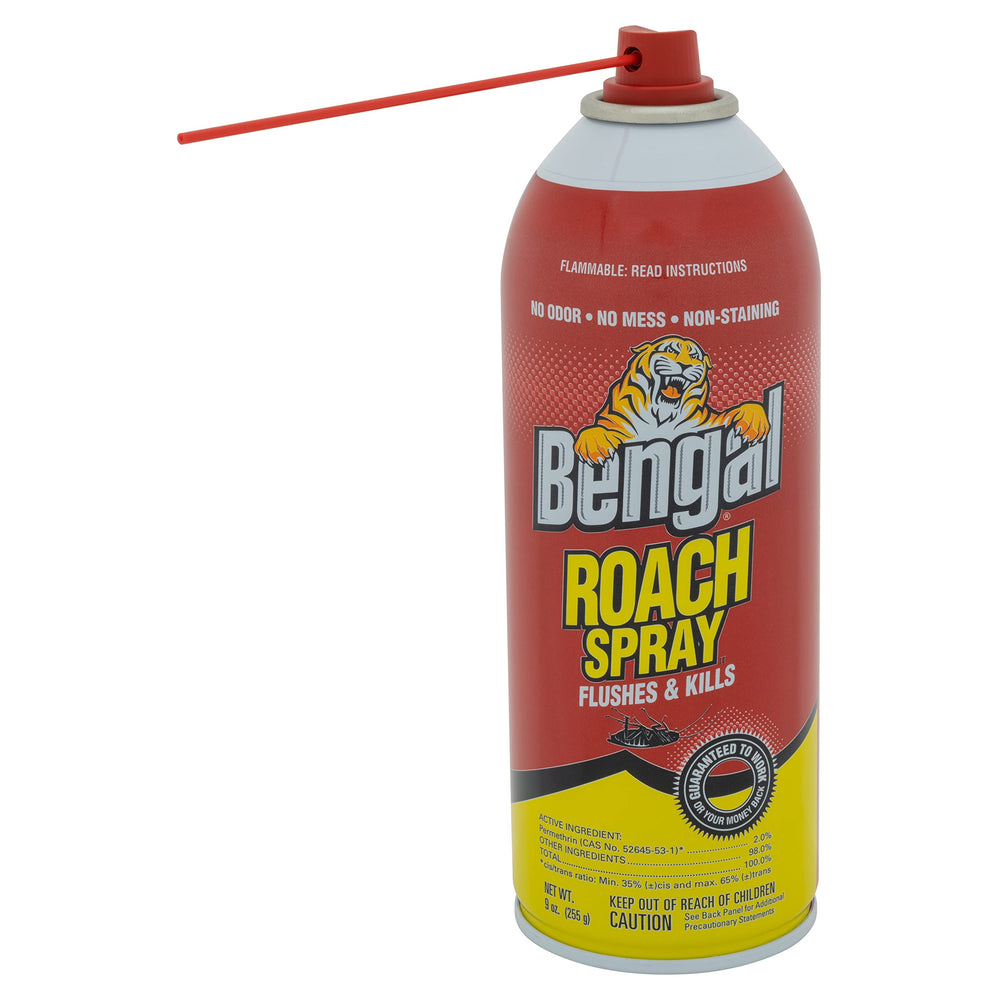Bengal Roach Spray can in a kitchen setting