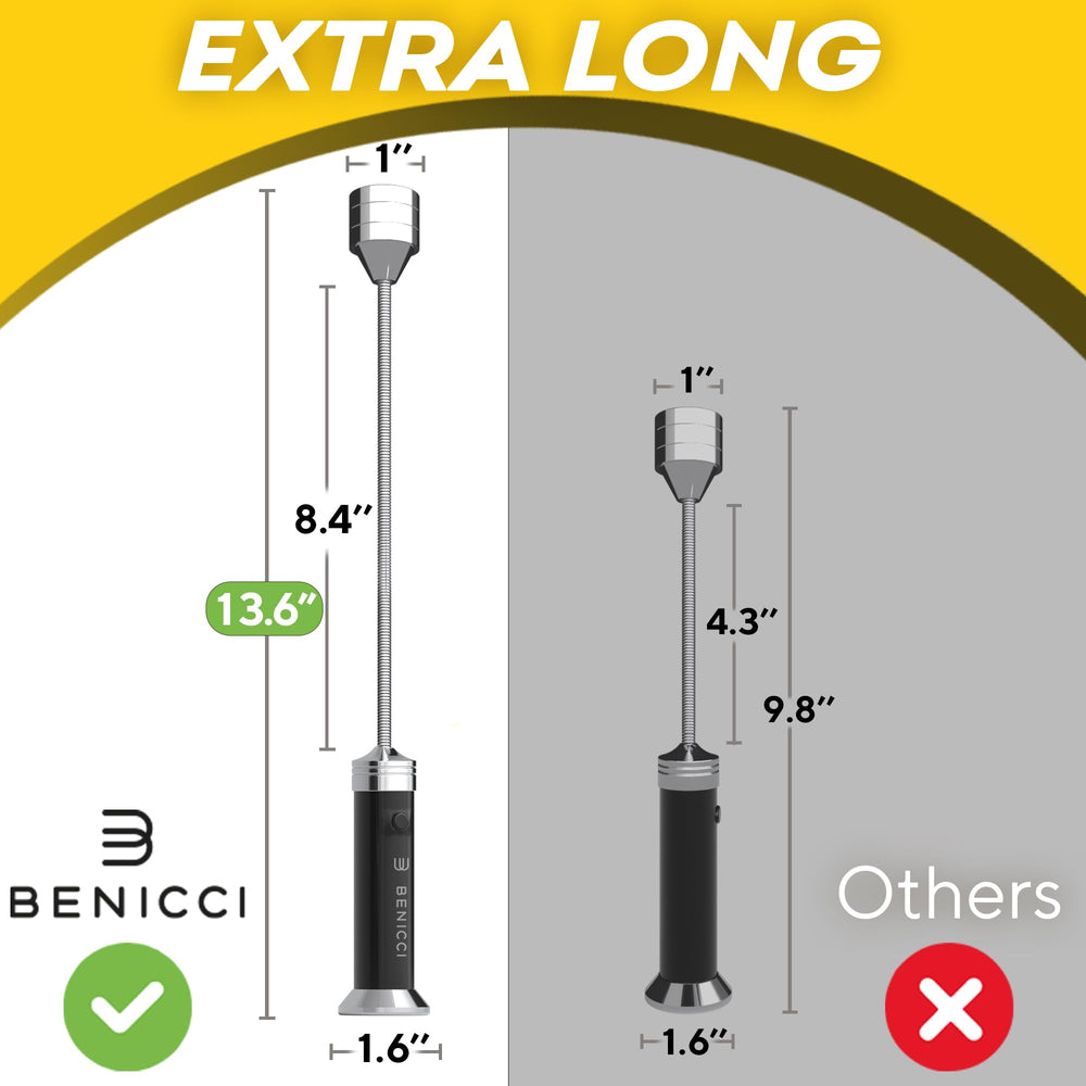 Benicci Grill Light set with batteries and case