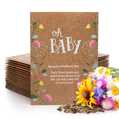 Bentley Seed Co. Oh Baby Wildflower Seed Packets front view