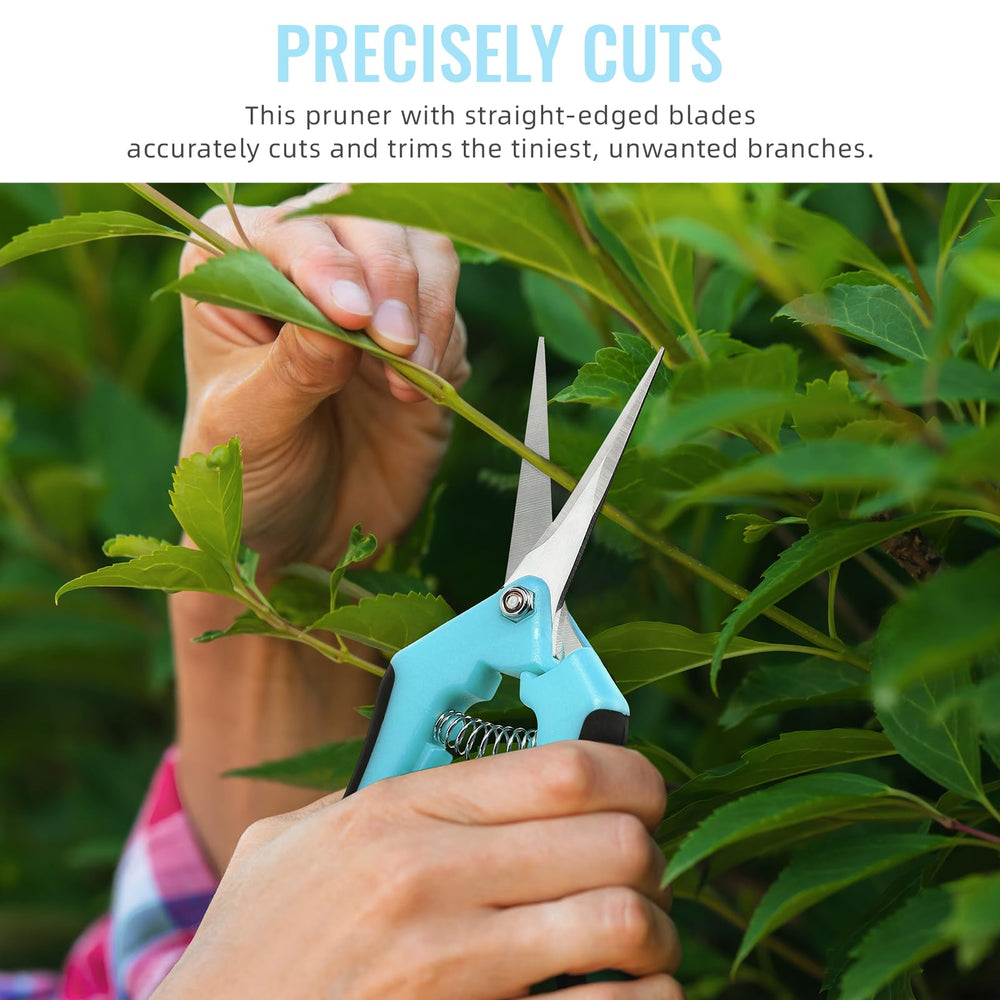 BEoffer 4 Pack Pruning Shears with ergonomic handles for comfort
