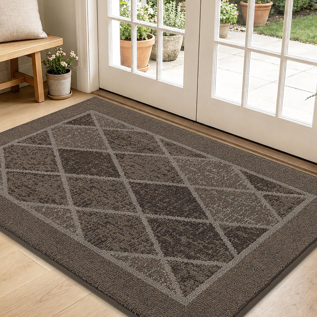 BEQHAUSE Dirt Trapper Door Mat 32" x 48" front view