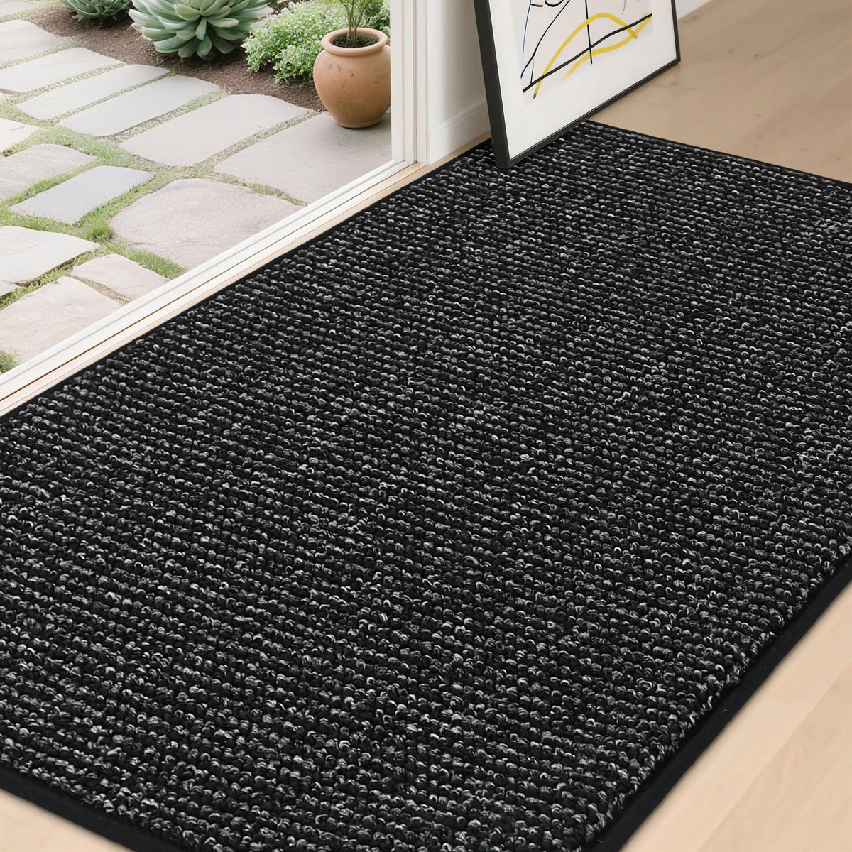 BEQHAUSE Dirt Trapper Door Mat 36" x 60" front view